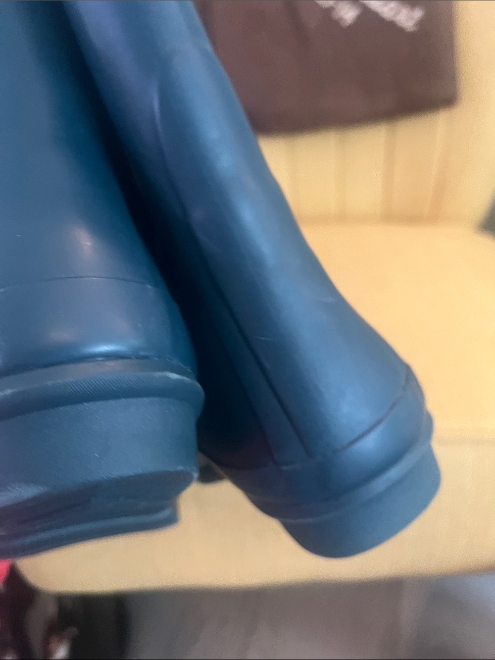 Nomad Navy Blue Tall Waterproof Rain Boots - Picture 5 of 5
